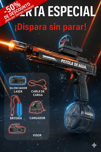 🔫💦 PISTOLA DE AGUA ELÉCTRICA – GUNS POWER SPLASH
